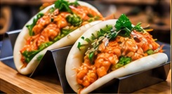 Bao Salmon Tartare